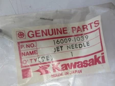 NEW Genuine OEM Kawasaki NOS KZ400 79 Jet Needle 16009-1039