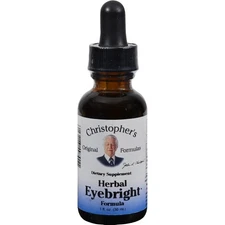Christophers Original Formulas Herbal Eyebright, 1 fl oz - Natural Eye Wellness