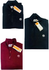 TIMBERLAND LONG SLEEVE BRAND NEW QUARTER ZIP HIGH NECK JUMPER