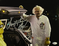 Christopher Lloyd Signed 11x14 Photo Back to the Future Autograph Proof Beckett