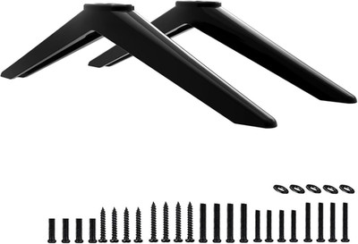 TV Legs for TCL Roku TV Stand Legs, for 28'' 32'' 40'' 43'' 49'' 50'' 55'' 65'' Roku ...