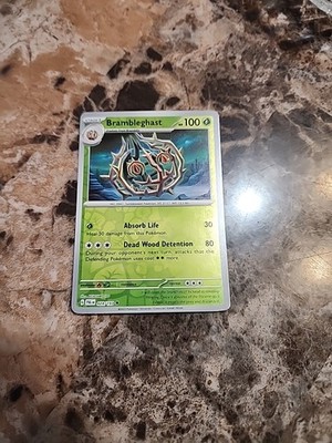 Pokémon TCG Reverse Holo Brambleghast 24/193