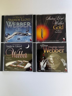 Andrew Lloyd Webber 4 CD Lot Orlando Pops Orchestra - Genius Gold Magic Evening 