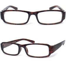 CLEAR LENS EYE GLASSES Polite Hipster Slim Nerd Spring Hinge Classic Retro Style