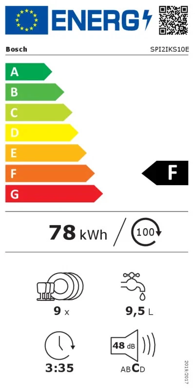Geschirrspüler 45cm teilintegriert Edelstahl Home Connect AquaStop leise - Bild 2 von 4