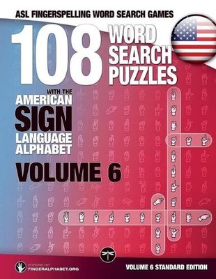 Fingeralphabet  108 Word Search Puzzles with the American Sign Langu (Paperback)