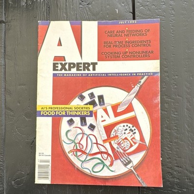 AI Expert July 1992 Artificial Intelligence Neural Networks Magazine