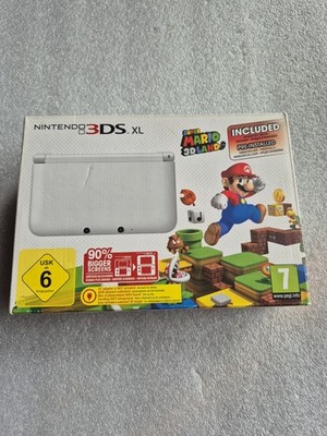 Nintendo 3DS   XL Super Mario 3D Land Handheld Weiß / White   Cib | OVP