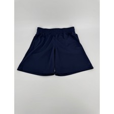 All in Motion Kids Navy Blue Mesh Athletic Shorts XL 14 Elastic Waist Drawstring