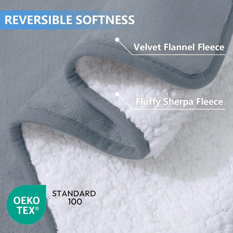 Manta de cama impermeable para perros, manta a prueba de fugas para mascotas sofá cama Foto 2 de 4