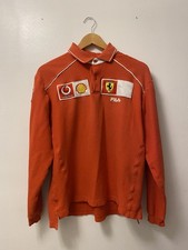 F1 FERRARI SCUDERIA 2002 FORMULA ONE FILA long sleeve vintage Size L See Photos
