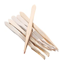 6 Pcs Lash Applicator Tool Eyelash Tweezers Eyebrow Kit Extension Supplies