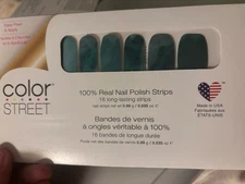 Color Street Nail Polish Strips Better Late Than Feather