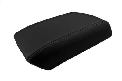 Console Lid Pull Over Armrest Cover Leather for Hyundai Tiburon 2003-2008 Black