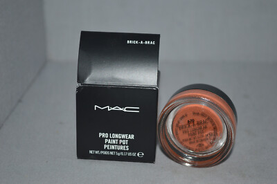 MAC Pro Longwear Paint Pot Brick-A-Brac .17oz New Boxed