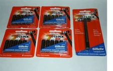 21 Gillette Trac II Cartridges Refills Non lubricant Blades 1 Razor Handle USA