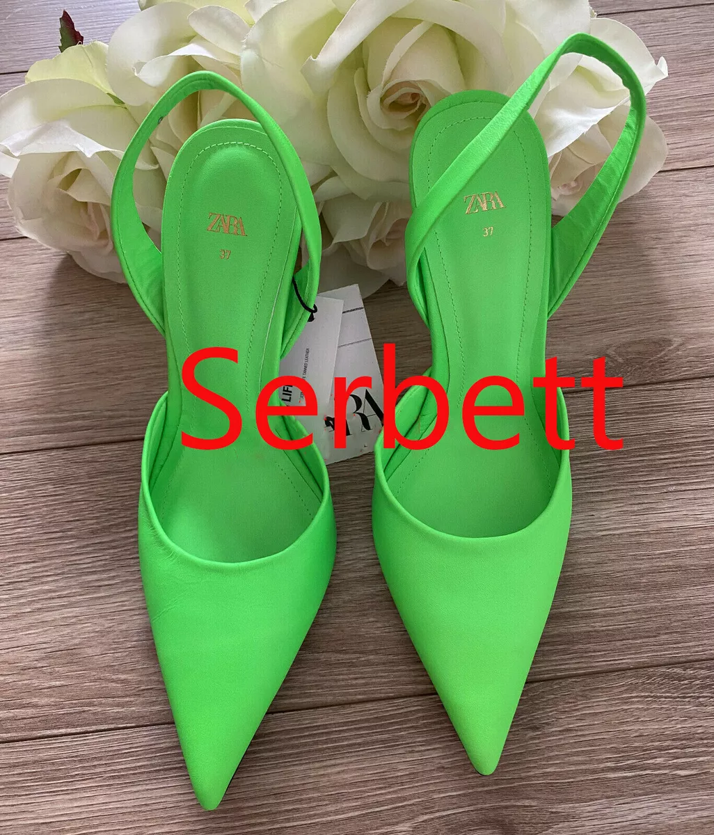 Zara neon hotsell shoes
