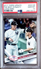 2017 Topps Update Aaron Judge Greg Bird The Next Dynasty #US148 PSA 10 Gem Mint