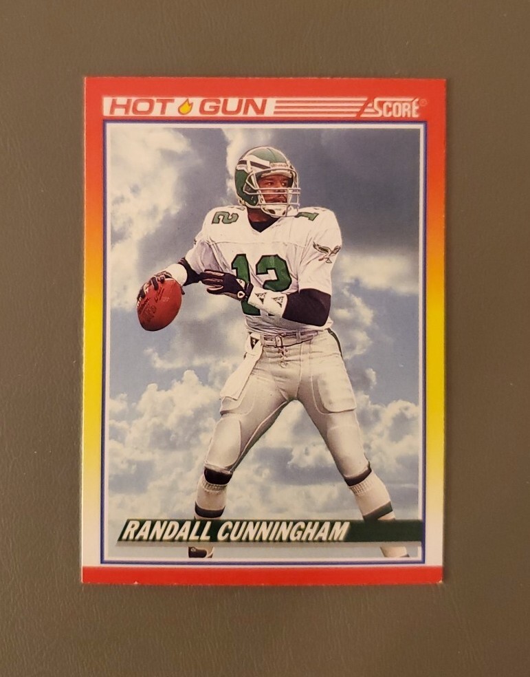 1990 Score Football #563 Randall Cunningham - Philadelphia Eagles