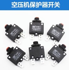 1x Air Compressor Single Phase Motor Current Thermal Overload Protector Switch