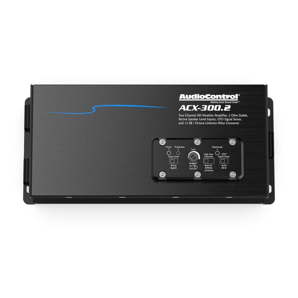 AudioControl ACX-300.2 All Weather IPX6 Waterproof 2-Channel Compact Amplifier - Image 4 of 4