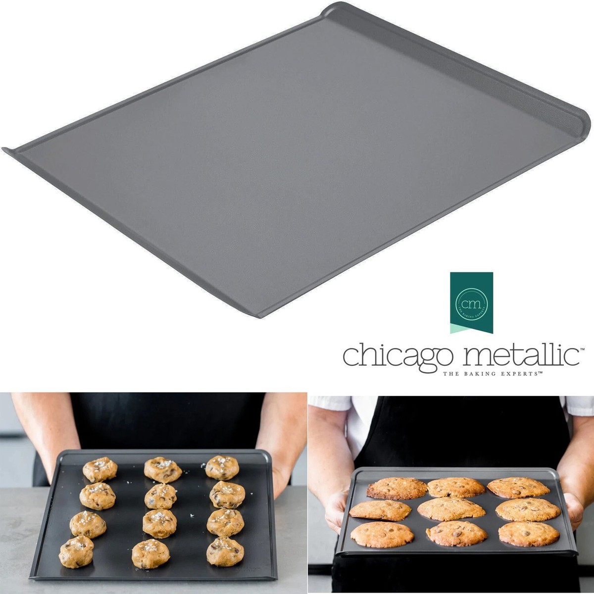 Chicago Metallic Non Stick 14-Inch Deep Dish Pizza Pan by CHICAGO