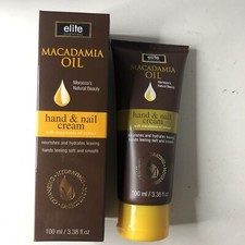 Elite Essentials Macadamia Oil Hand Nail Cream - Nourishes and Hydrates
