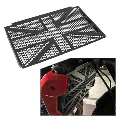 Motorcycle Aluminum Black Radiator Grille Guard Cover Protector For Trident 660