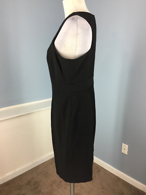 New Lovely Adrianna papell Black Lace Sheath Dress M 10 Cocktail Formal  Party | eBay