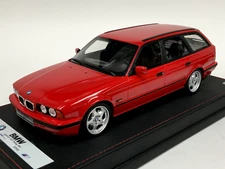 1/18 GT Spirit Otto Mobile BMW M5 E34 Touring   1994  Red OT951  AB094. Leather