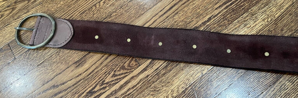 New Nougat London Leather Belt Medium 2302_NORTHWEST-35-MUSEUM-CALF-  main image 2