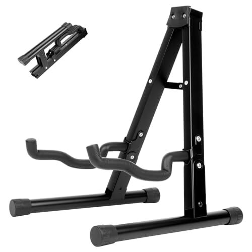 Guitar Stand Portable Guitar Floor Stand with Non-slip Silicone 