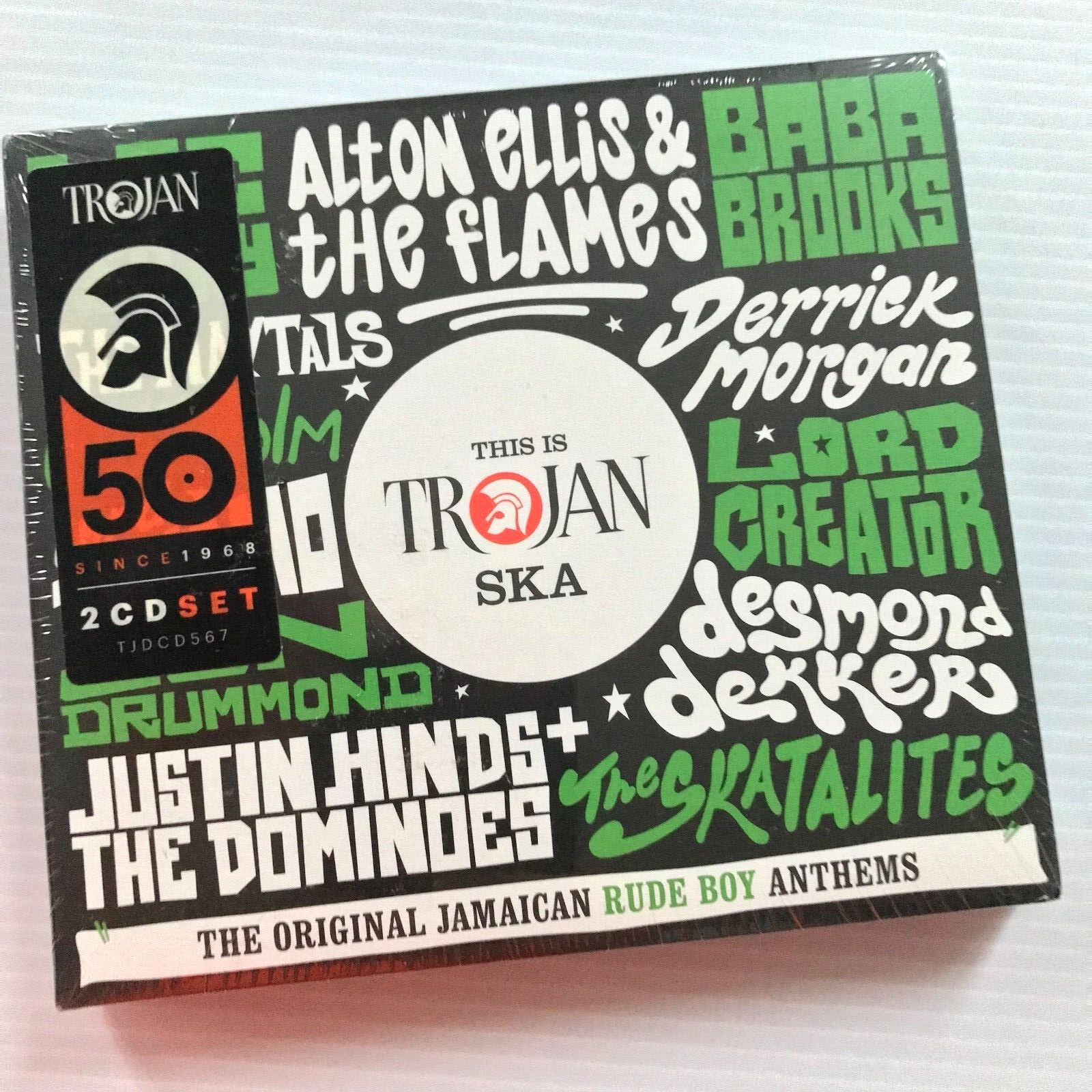 Trojan SKA - The Original Jamaican Rude Boy Anthems 2 CD Compilation NEW