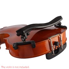 Adjustable Wood Rubber Violin Shoulder Rest Padded for 3/4 4/4 Violin Parts Z8V5