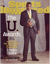 Sports Illustrated ON CAMPUS 2004 Bobcat Emeka Okafor  