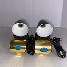 Vtg Underwriters Lab. Portable Lamp Adjustable Bed Reading Headboard Mount MCM