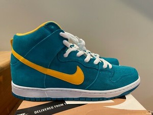 nike sb dunk high tropical teal