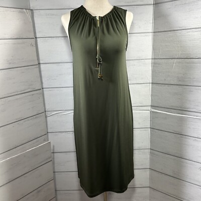 green sleeveless shift dress Sleeveless Lace Shift Dress 0 / Grass