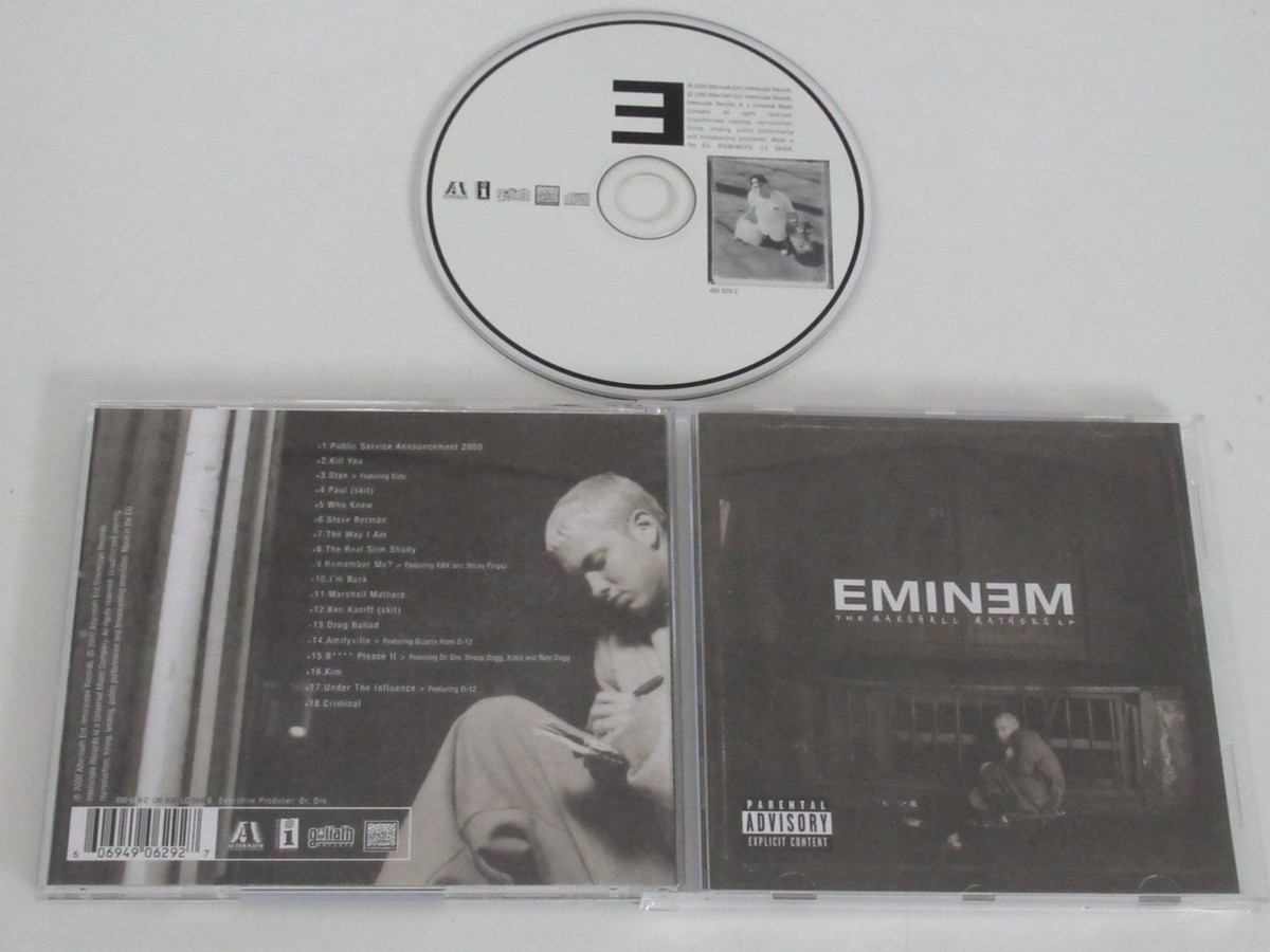 欧2discs LP Eminem The Marshall Mathers LP 606949062910 AFTERMATH ENTERTAINMENT /00520 Eminem - The Marshall Mathers LP 2 [CD] - Amazon.com Music