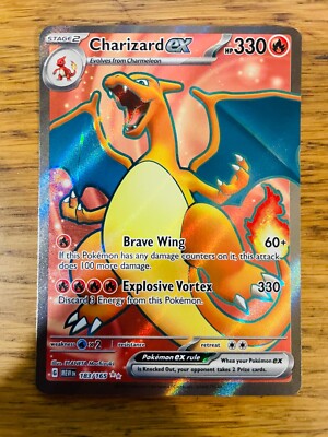 charizard pokemon card ebay uk - (11) - XY Flashfire Charizard ex (183/165) S&V 151