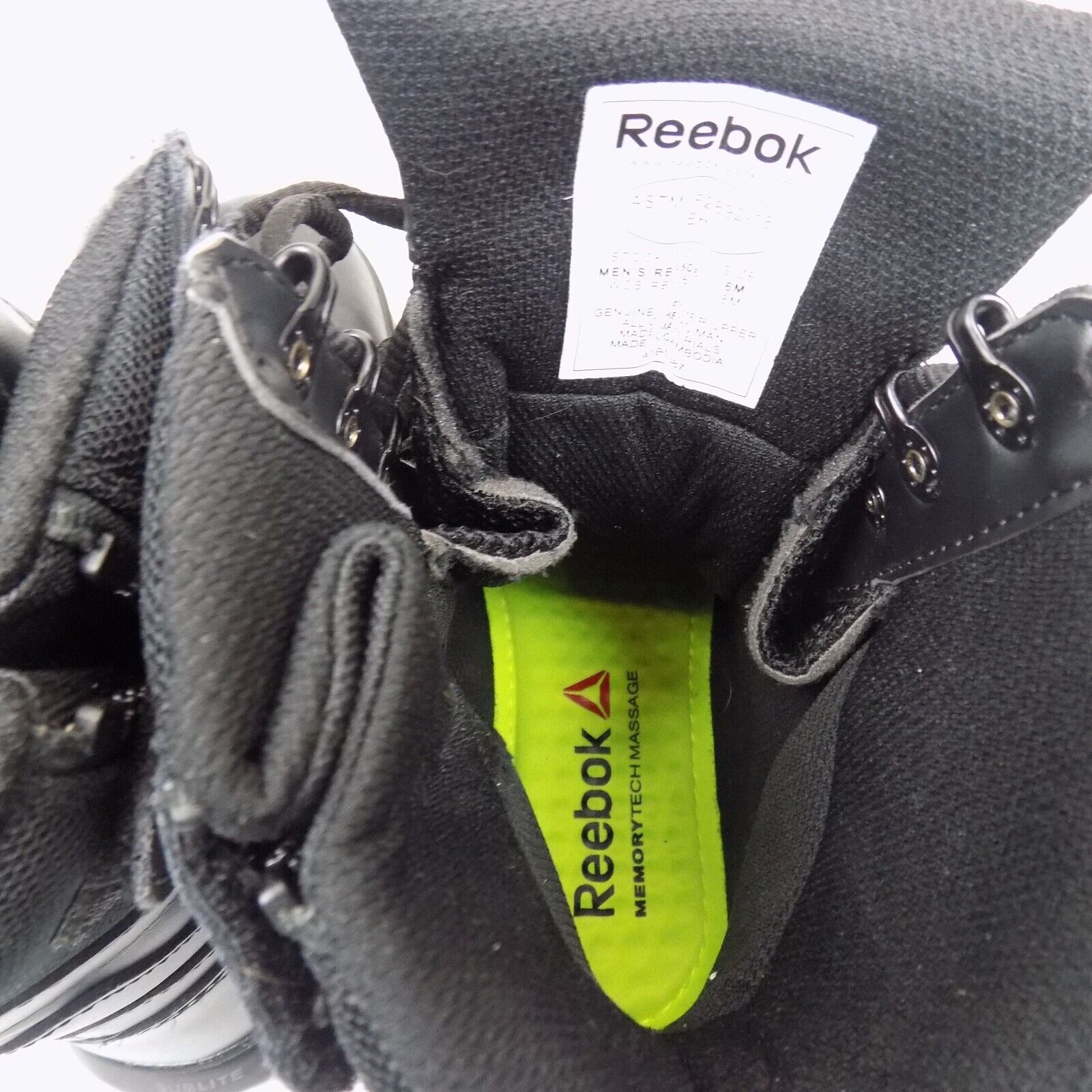 Reebok ASTM F2892-18 Elt Tactical Soft Toe Men Boots Size Men 6 M 