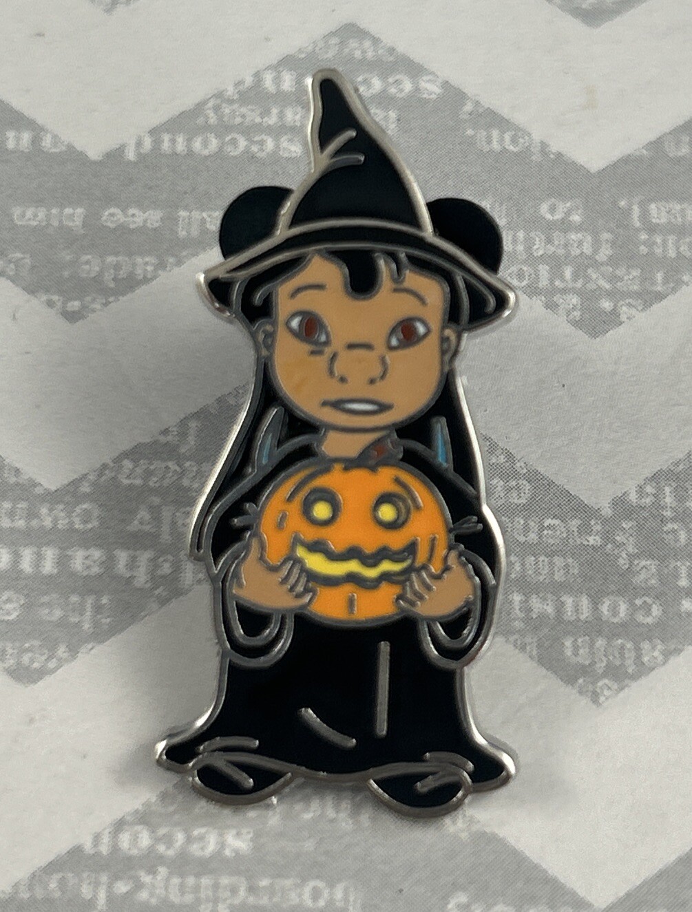 Disney Lilo Pin Halloween Witch Pumpkin Costume Individual Parks Trading Stitch
