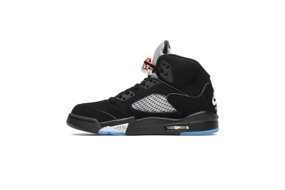 Nike Air Jordan 5 Retro OG Black Metallic 845035-003 Men display picture 1