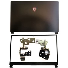 New for MSI GL75 9SE 9SD MS-17E2 MS-17E4 LCD Back Cover Front Bezel Hinges LR
