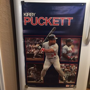 Kirby-Puckett-Poster-Minnesota-Twins-1988-Starline-Reibel-Yablonsky-Photography