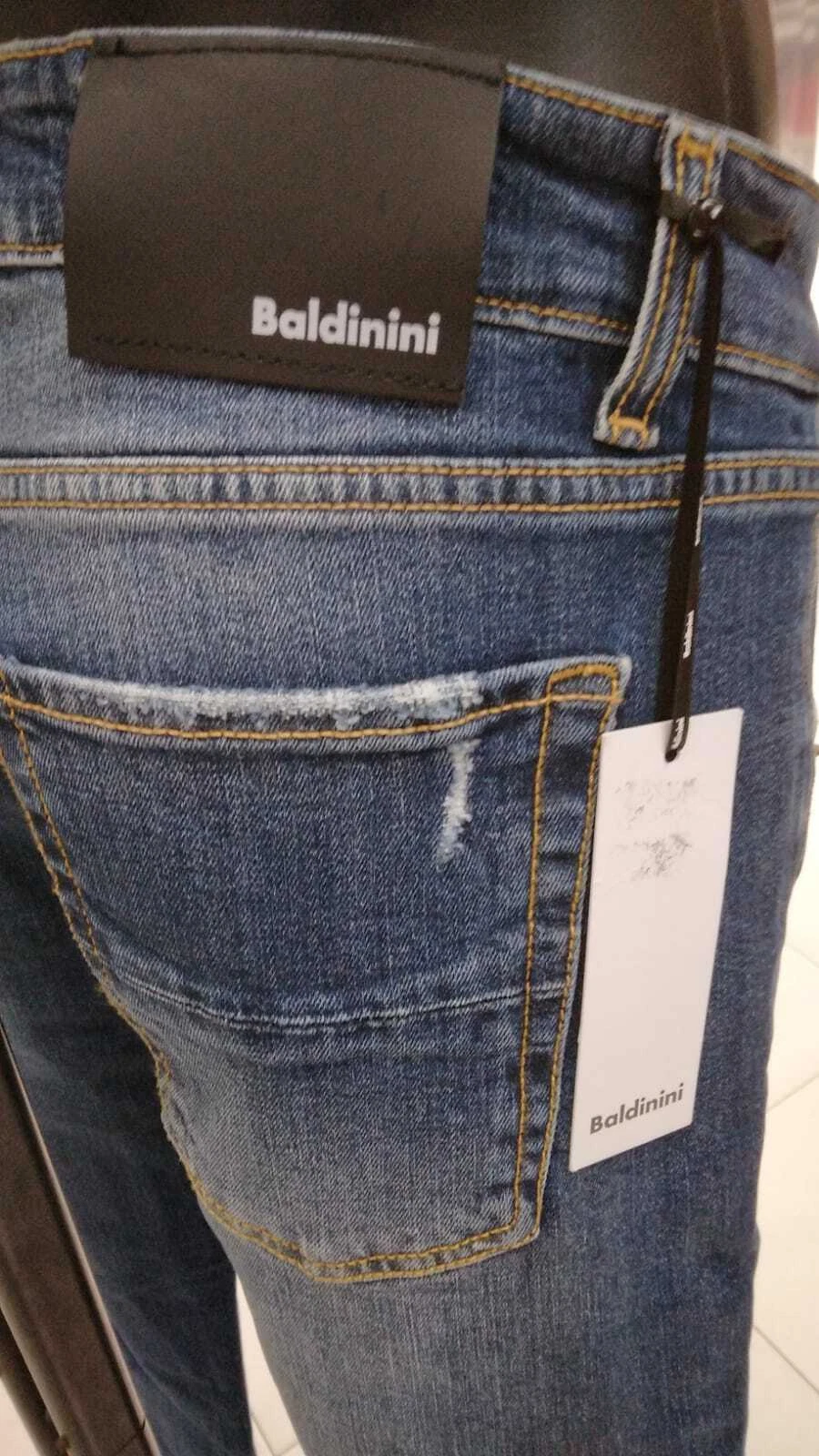 Baldinini Jeans Men Dark Blue Size 42 BLD40ALZ - product detail image 4