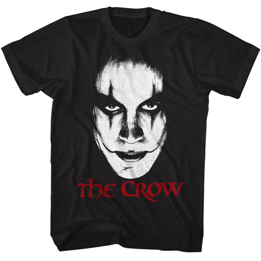 The Crow 94 Movie Eric Draven Crow Face Closeup Brandon Lee Men's