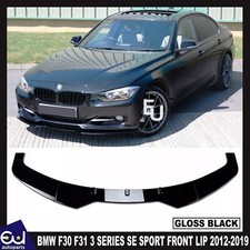 BMW F30 F31 3ER SE SPORT STANDARD FRONTLIPPE SPOILER SPLITTER GLANZ 2012-18