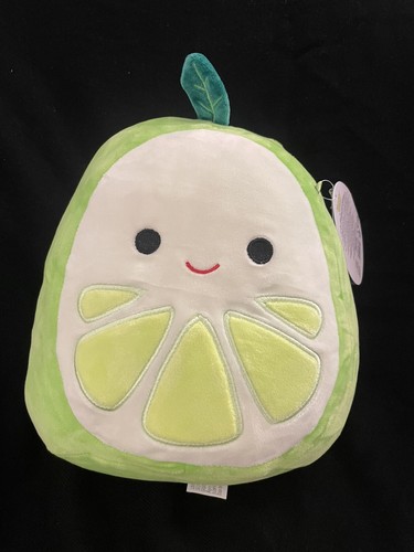 NWT LEELAND the Green Lime 8 inches Squishmallow Plush Fruit Squad Citrus Food | eBay
