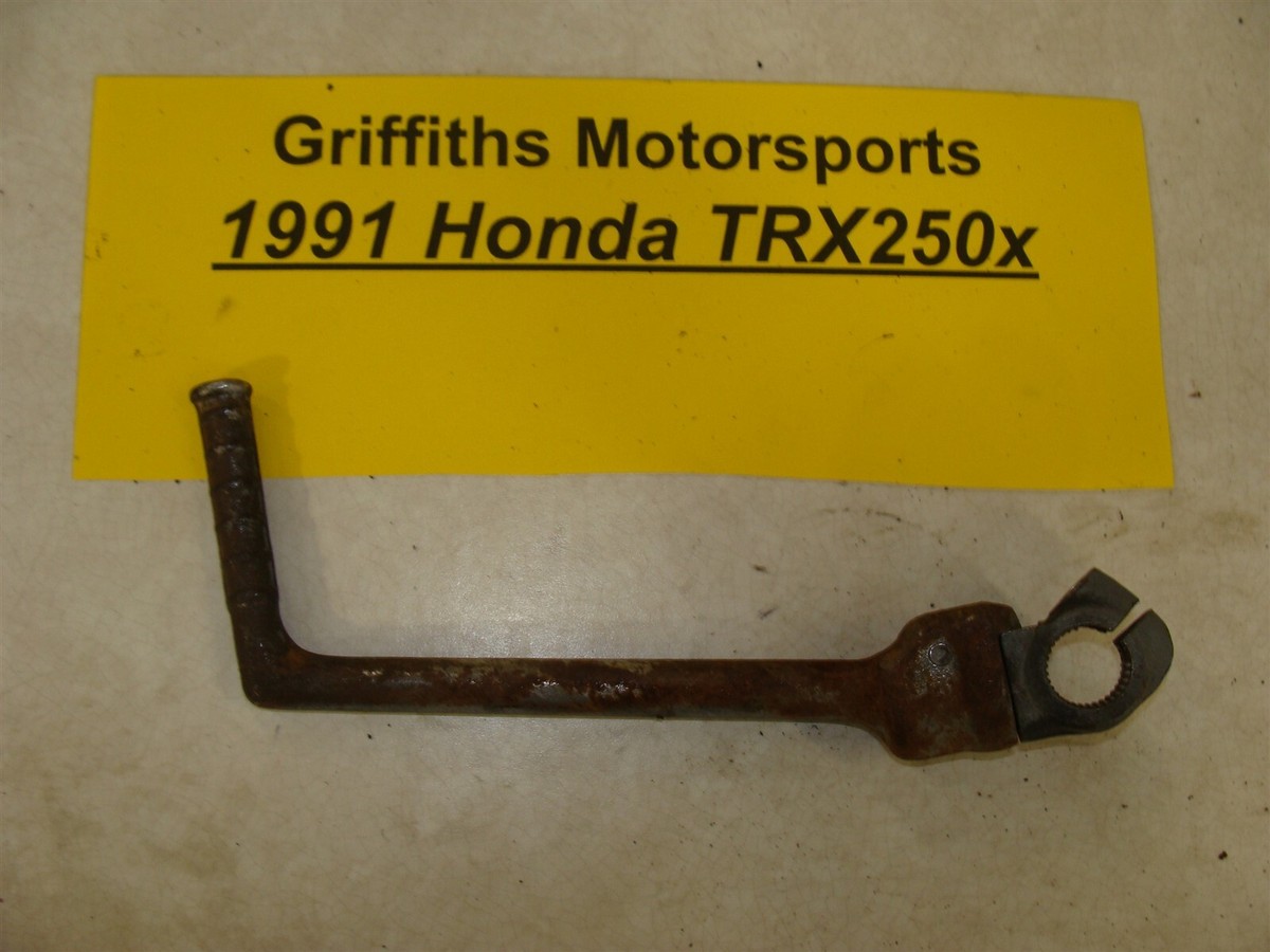 1991 HONDA TRX250x Fourtrax oem kick start starter kicker pedal